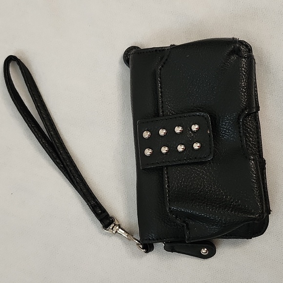 NWT Elena AOTA Black Bag W/ Small Wristlet Wallet - Picture 11 of 16